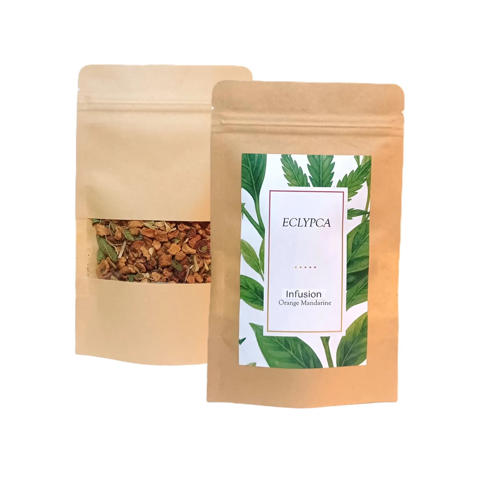Infusion saveur orange mandarine